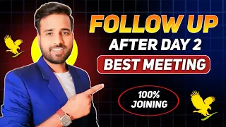 Follow Up After Day 2 || Achievers club || Forever Living Product || Gaurav Kumar