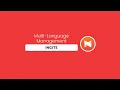 Multi-Language Management - Admin Panel Incite
