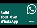 whatsapp clone app part - 1 flutter UI Material Design
