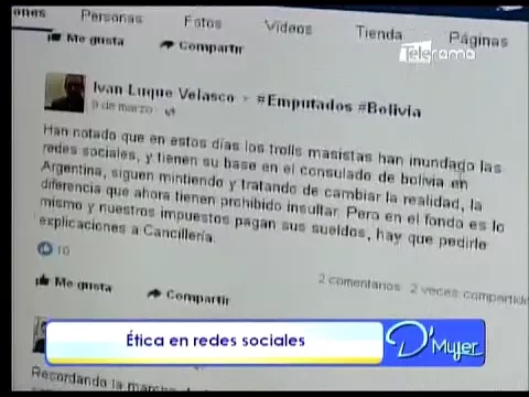 Ética en redes sociales