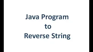 String Reverse Program Using Recursion StringBuffer Without any utility methods