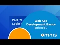 Login Navigation Episode 7 of the series Web App Development Basics with Omnis Studio