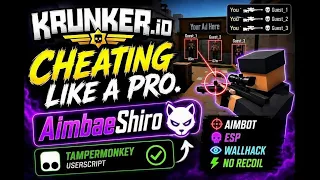 BEST Krunker io Script Working Aimbot ESP WALLHACK Tampermonkey Cheat