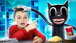 Сиреноголовый vs КАРТУН КЭТ в Реальной Жизни Siren Head & Cartoon Cat series 2
