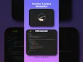 Hamster Loading Animation Page