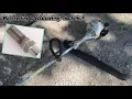 Stihl fs45 not starting or accelerating check your spark arrestor