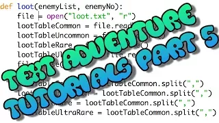 Create your own text adventure - Part 5