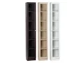 Tall Narrow Bookcase with Doors