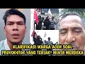 Klarifikasi warga Aceh soal banyaknya prov0k4tor yang demo minta status Bencana Nasional dan merdeka