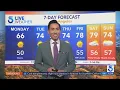 Cool start to the week warmer weather ahead for Southern California