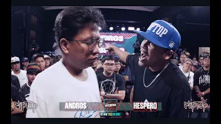 FlipTop - Hespero vs Andros