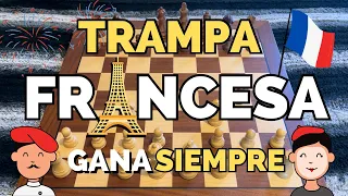 GANA 9/10 PARTIDAS con la TRAMPA FRANCESA🇫🇷😱