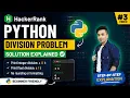 3 Python Division Problem HackerRank Solution Integer Float Division