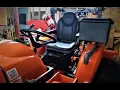 Kubota L3901 modifications part 15 - Installing a L6060 suspension seat