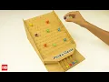 How to Make Plinko Game from Cardboard