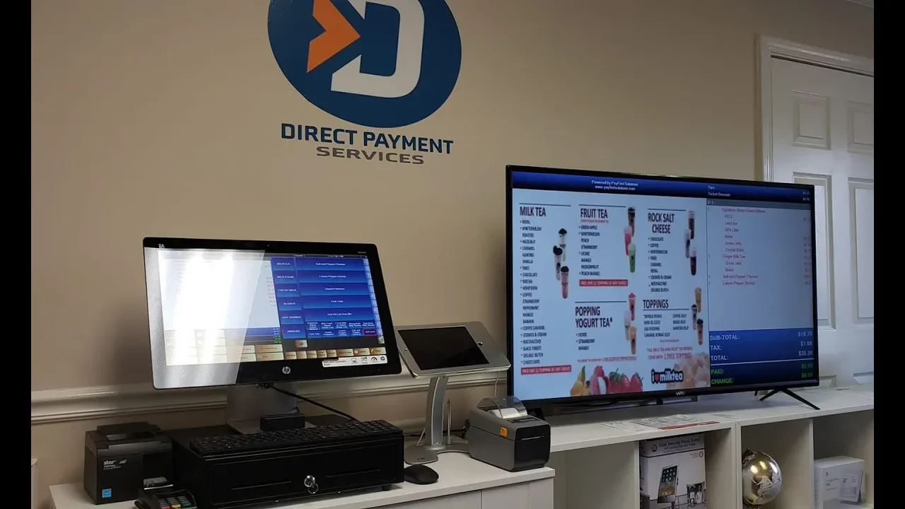 Outline Video Boba Tea / Restaurant POS Demo