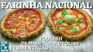 LONG PIZZA FERMENTATION WITH COMMON FLOUR, POOLISH AND AUTOLYSIS (CONTEMPORARY NEAPOLITAN PASTA)
