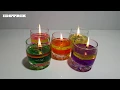 Cara Membuat Lilin Air Cantik