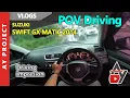 POV Driving Suzuki Swift GX Matic 2014 - Driving Impression