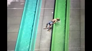Boy flies from Dublin s Emerald Plunge water slide