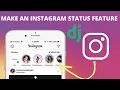 Make an INSTAGRAM feature in Django Html Css Instagram clone Django