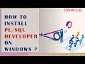 How to Install Developer on Windows Oracle Basics for Beginners
