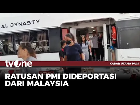 108 PMI Dideportasi dari Malaysia dan Tiba di Pelabuhan Internasional Dumai