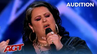 singer sarah potenza shocks the judges with her voice on americas got talent