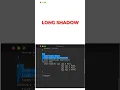 CSS Long Shadow Effect