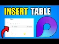 How To Insert Table In Microsoft Loop 2026 Step By Step Guide