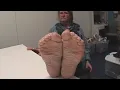 Pedisole nice wrinkled gilf soles