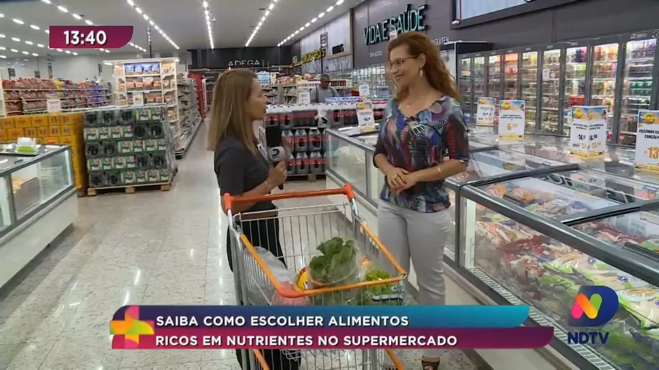Saiba como escolher alimentos ricos em nutrientes no supermercado