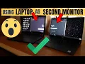 Lagu Cara Menggunakan Laptop sebagai Monitor Kedua