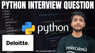 Solving Deloitte Python Data Engineer Interview Question Flatten the Nested List in Python