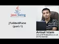 Java Swing Bangla Tutorial 93 JTabbedPane part-1