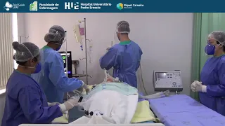 Transporte intra-hospitalar de paciente confirmado ou suspeito com Covid 19