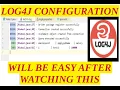 log4j configuration steps in simple java and maven project