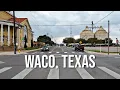 Waco Texas Drive with me through the home of Baylor University