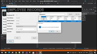 Basic ADD EDIT DELETE using Visual Studio