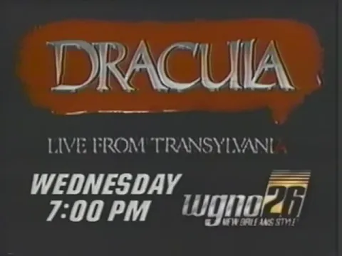 Dracula: Live From Transylvania (1989) TV spot