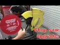 12 Chop saw upgrade Making an old saw better
