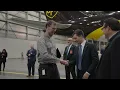 UPS Headquarters visit ALIA flies down to UPS Worldport