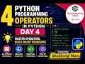 Python Operators Explained in One Day 4 Python Course for Beginners