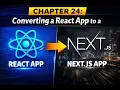 Chapter 24 Converting a React App to a Next js App