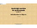 JavaScript lecture 5 Introduction to Objects russian language