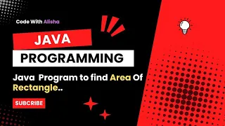 Java Programming Program to Calculate Rectangle Area