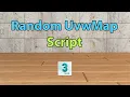 3Ds Max Random UvwMap V2 Script