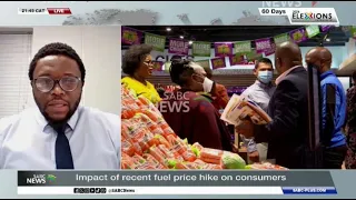 Impact of recent fuel price hike on consumers: Thabile Nkunjana