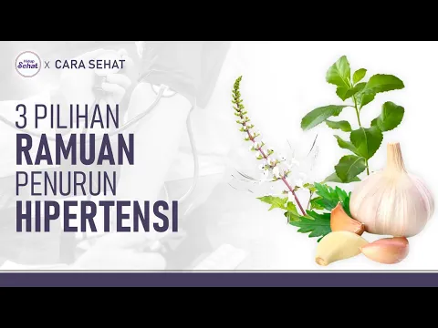 3 Ramuan Hipertensi, Masing-Masing Hanya 2 Bahan