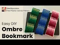 Ombre Bookmark Pattern with Plastic Canvas
